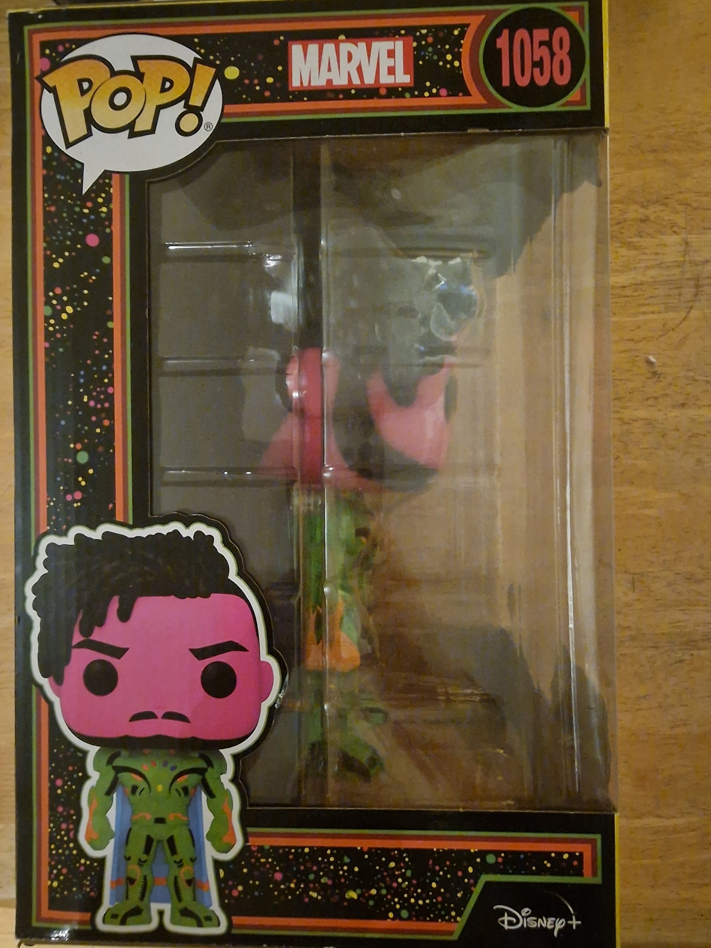 Funko POP Marvel What If .? Infinity Killmonger #1058 Blacklight Edition