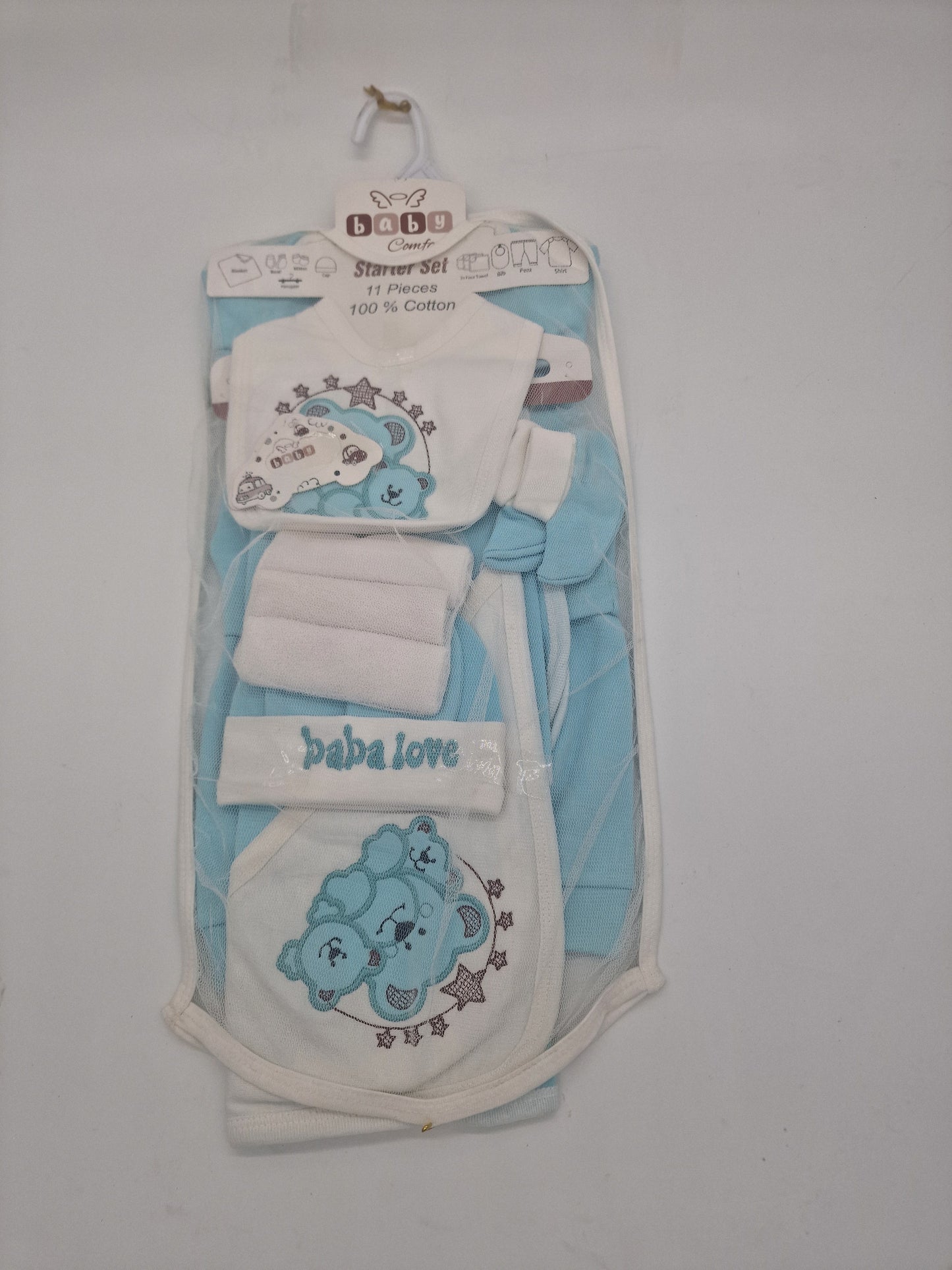 Baby Comfort 11 Piece Starter Set In Blue