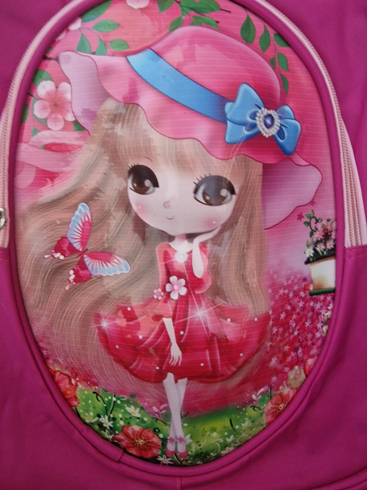 Childrens Bag Gorgeous Girl 3D Pink
