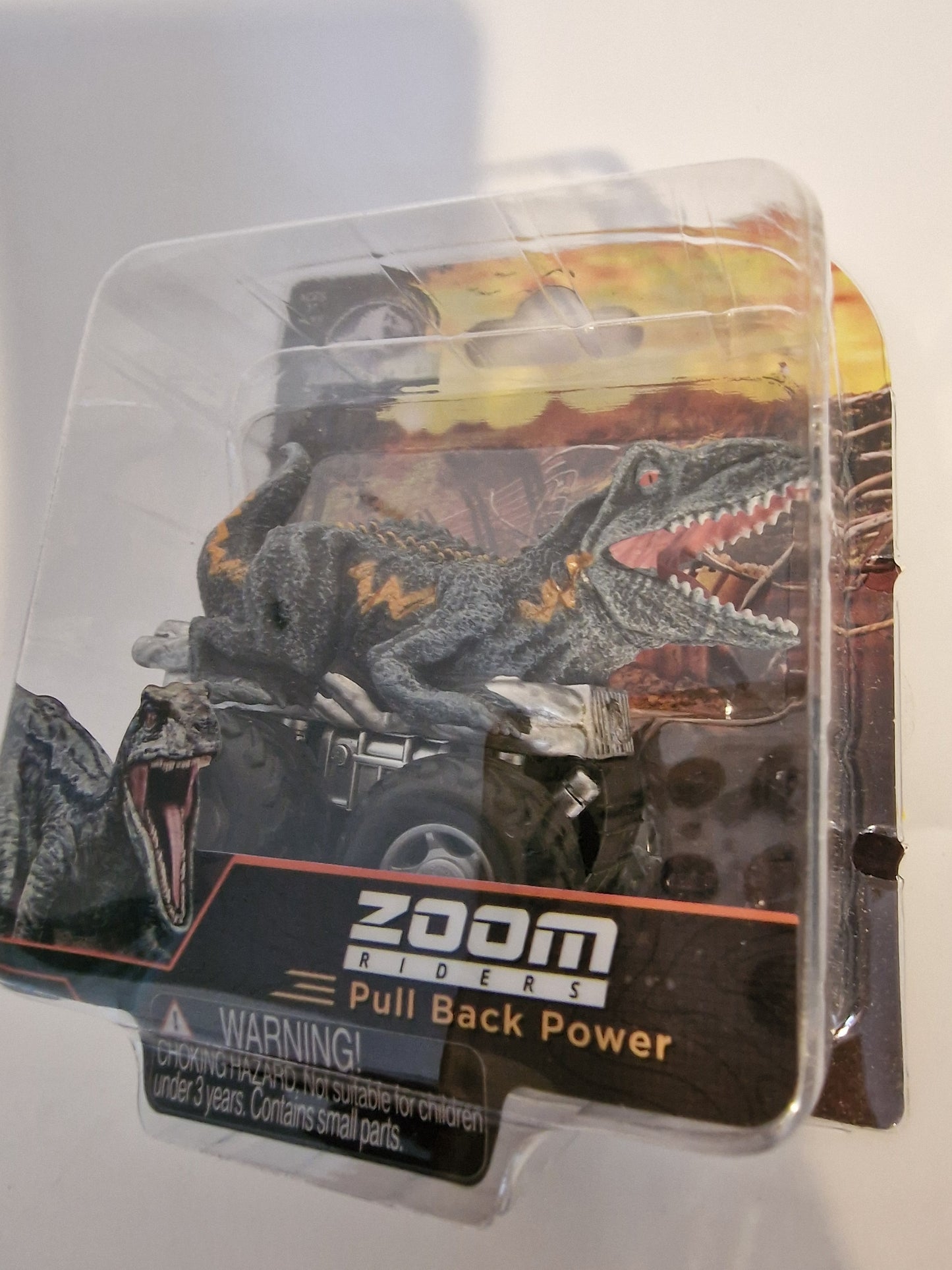 Jurassic World Indoraptor Zoom Riders Pull Back Dino Car Vehicle Toy NEW