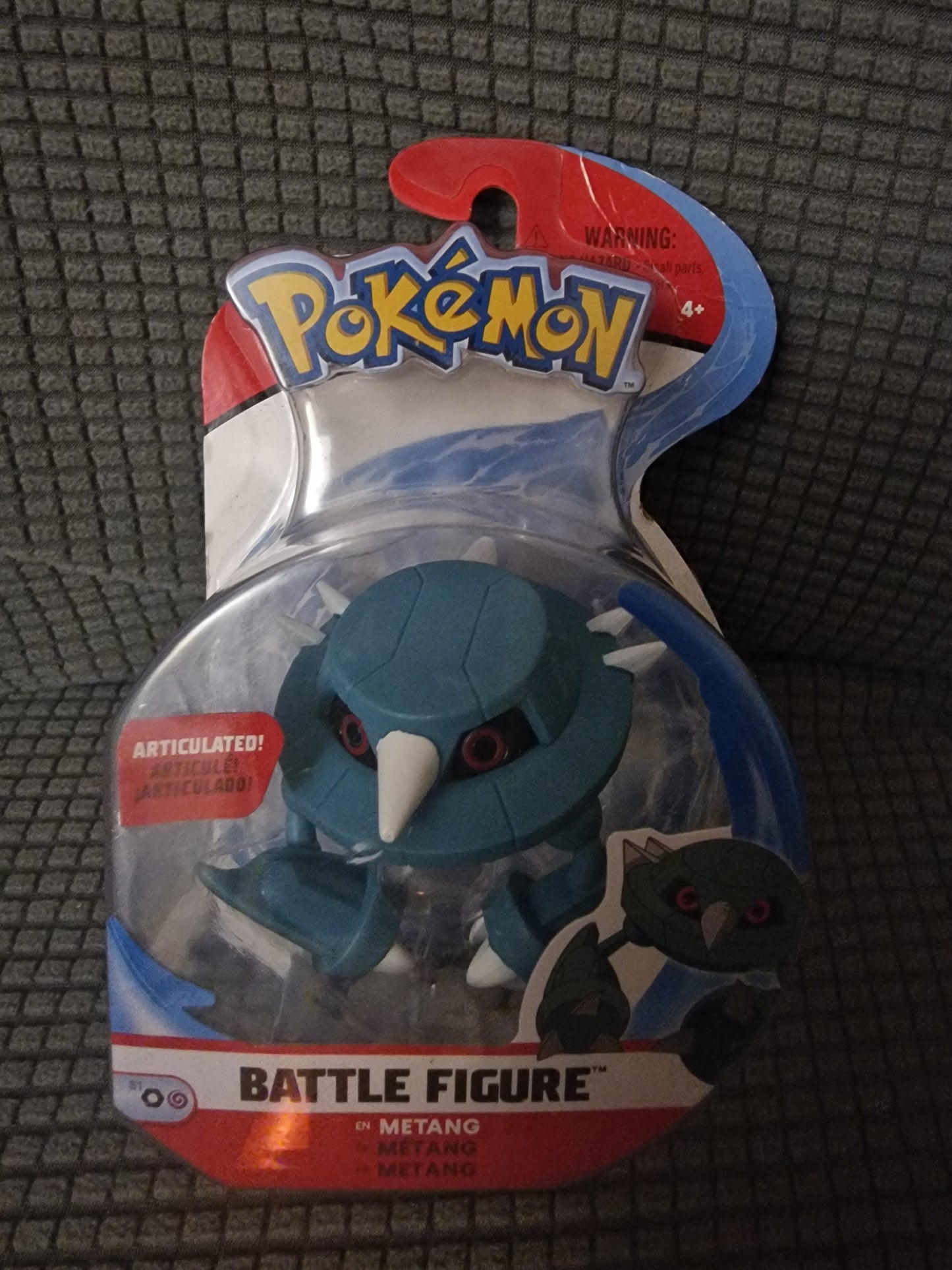 Pokémon Metang 3" Battle Figure – 2018 WCT Series 1 (New & Sealed)