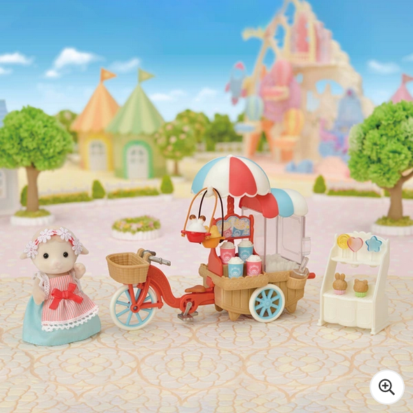Sylvanian Popcorn Trike Playset