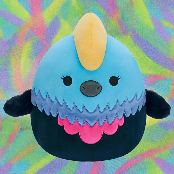 Squishmallows 30cm Melrose the Cassowary Soft Plush