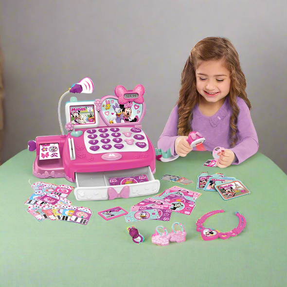Minnie's Shop N' Scan Talking Cash Register
