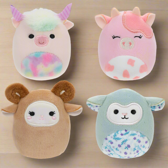 Squishville Barnyard Squad 4 Pack Plush