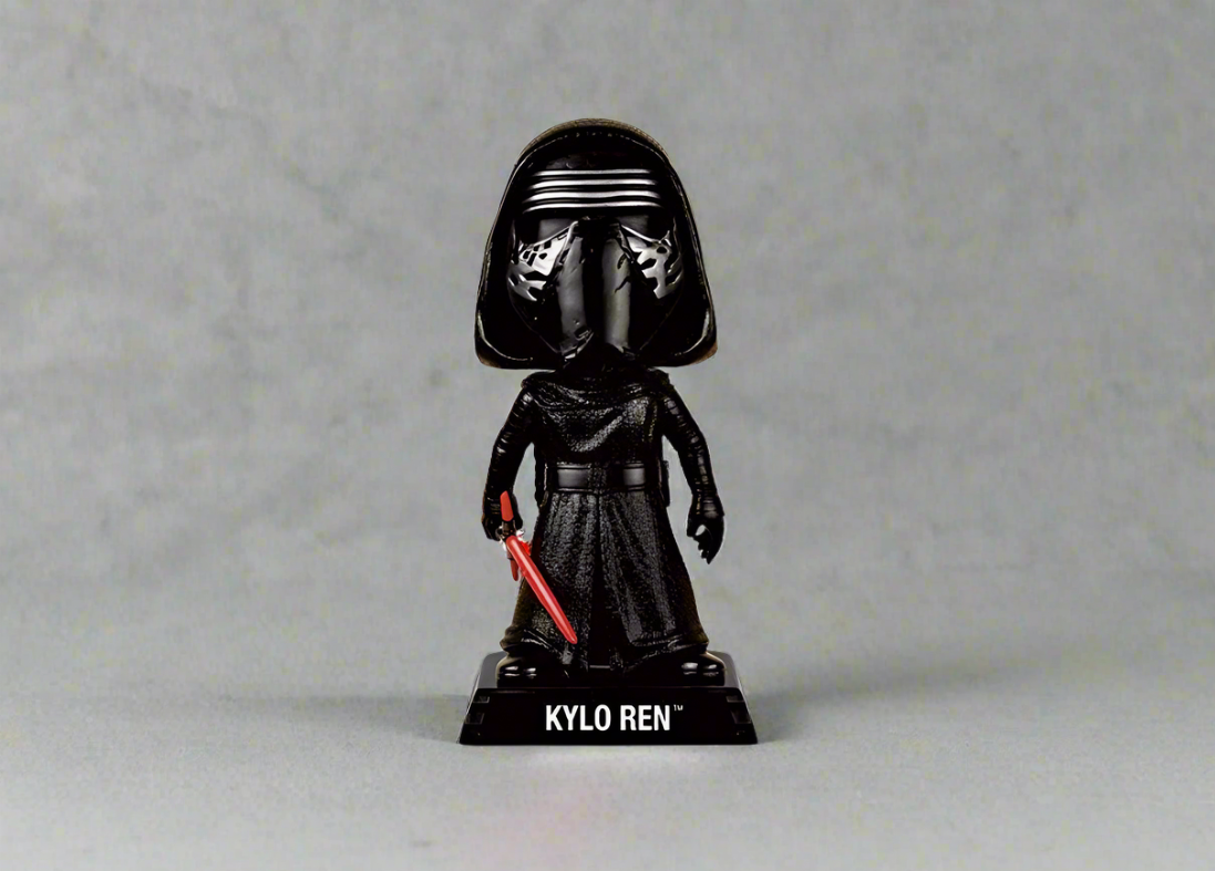 Funko Wobbler Bobble Head Figure Star Wars Kylo Ren Action Figure