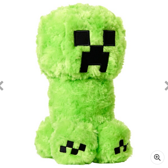 Minecraft Movie Plush Creeper 20cm
