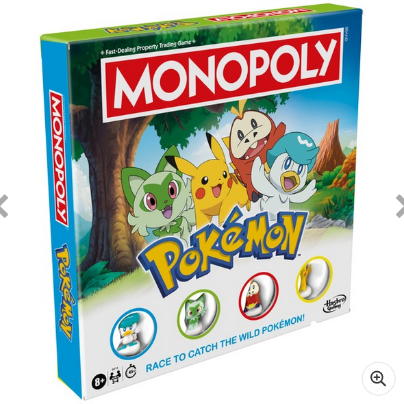 Monopoly Pokémon Edition Board Game