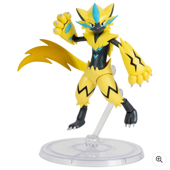 Pokémon Select Action Figure Trainer Team Zeraora 15cm