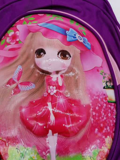 Childrens Bag Gorgeous Girl 3D Purple