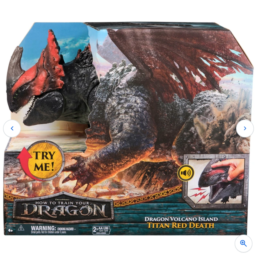 Dreamworks How To Train Your Dragon Action Figure Titan Red Death