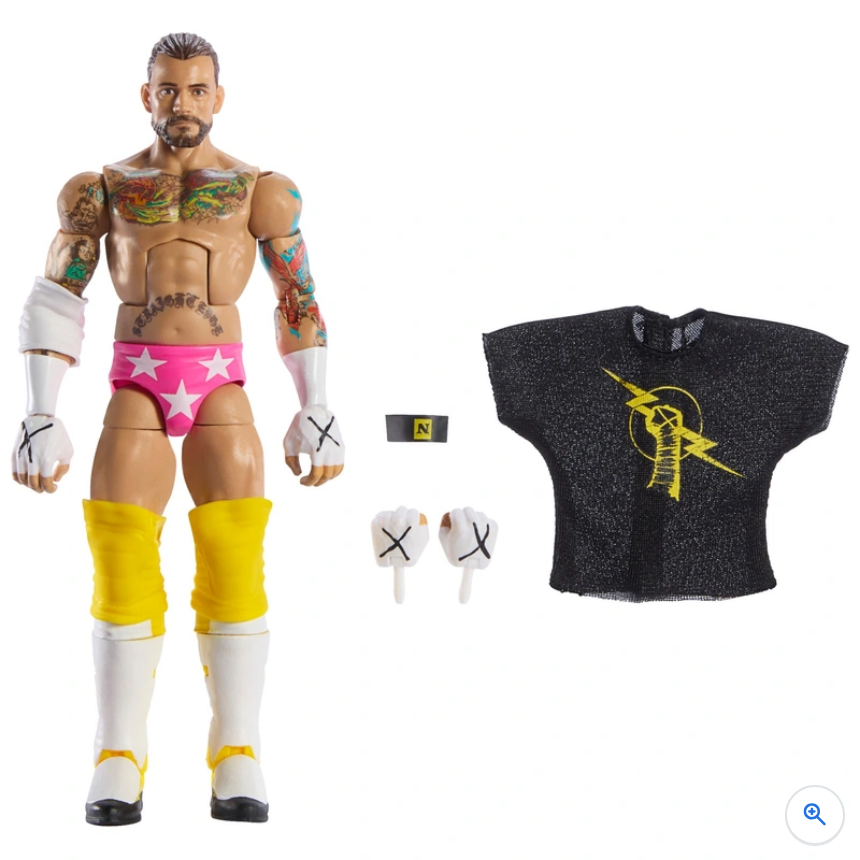 WWE Elite Collection Action Figure Series 113 CM Punk