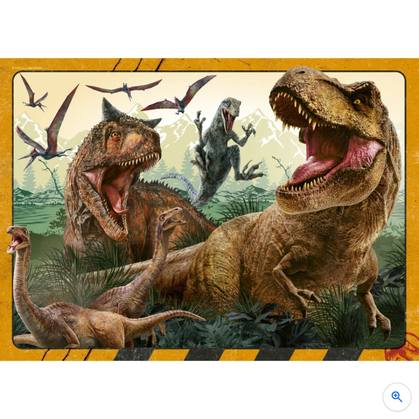 Ravensburger Jurassic World Jigsaw Puzzles Bumper Pack 4 x 100 Pieces