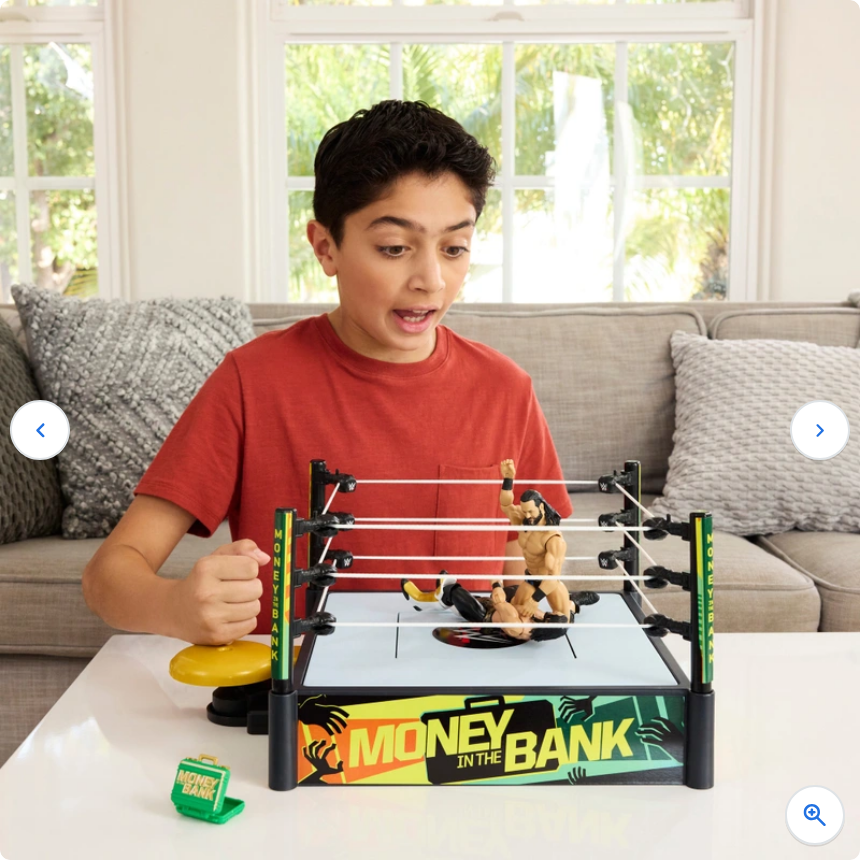 WWE Money In The Bank Cash-In Ring Playset