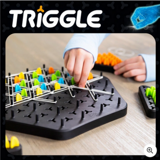 Family Board Game Triggle By Tomy