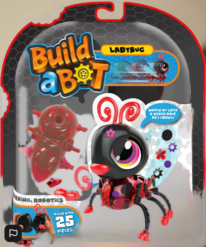 Build a Bot Ladybug Robot Bug Creativity Playset