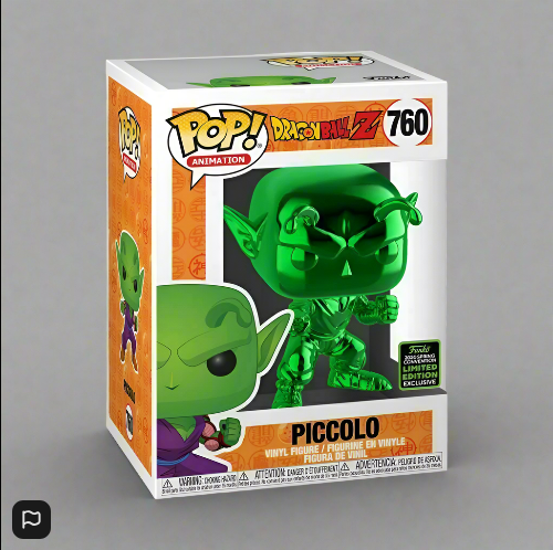 Funko Pop Dragon Ball Z Piccolo Chrome Green Limited Edition No 760 Vinyl Figure
