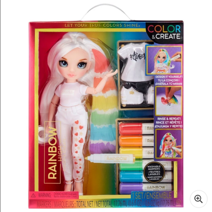 Rainbow High Colour & Create Fashion DIY Doll