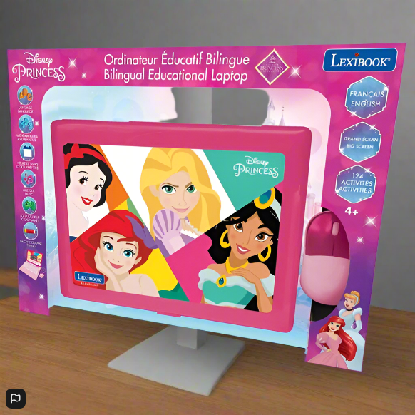 Lexibook Disney Princess Bilingual Laptop