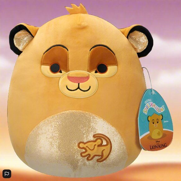 Original Squishmallows 20cm Simba Disney Squishmallows Plush