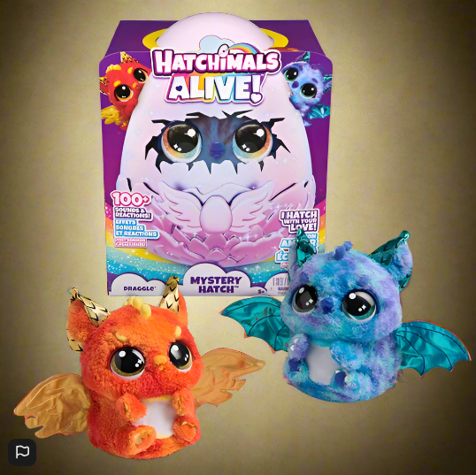Hatchimals Alive Mystery Hatch Draggle Egg 1 Supplied