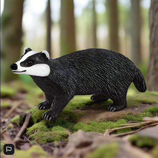 Schleich Badger Animal Figure
