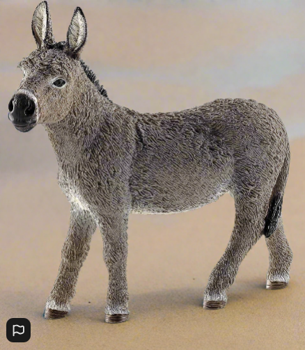 Schleich Farm World Donkey Figure
