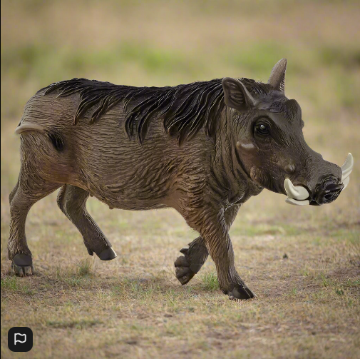 Schleich Warthog Animal Figure
