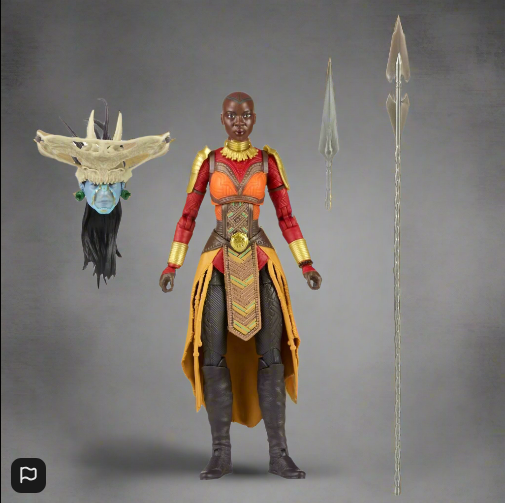 Marvel Legends Black Panther Wakanda Forever Okoye (Build A Figure Attuma)