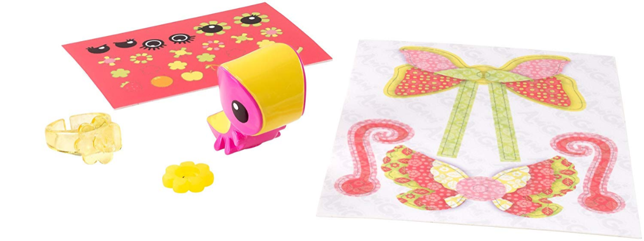Amigami Pink Butterfly And Heart Punch Creative Toy