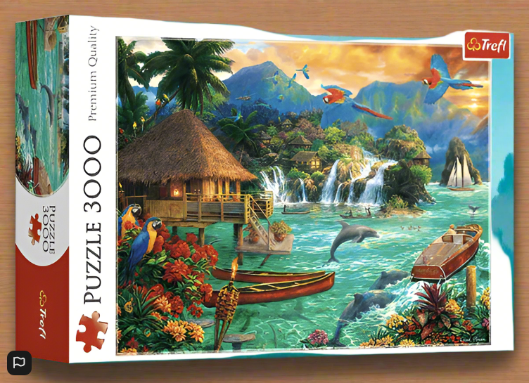 Trefl 3000 Piece Jigsaw Puzzle Island Life