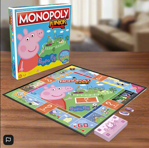 Monopoly Junior: Peppa Pig Edition Board Game