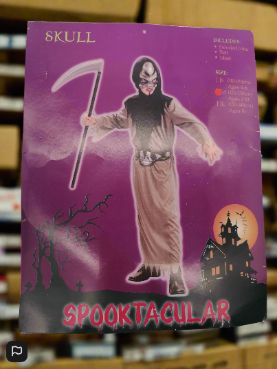 Costume For Children Skull 7 to 10 Years (120-130cm)