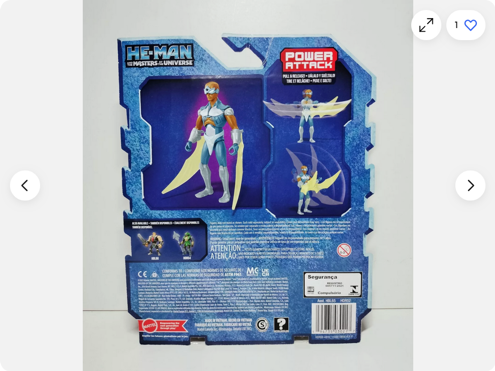 He-Man Masters of the Universe Power Attack - Stratos Action Figure