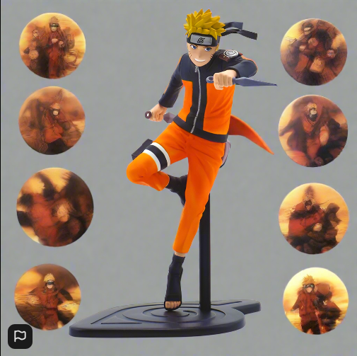 Naruto Shippuden – Naruto Uzumaki Action Figure Super Figure Collection