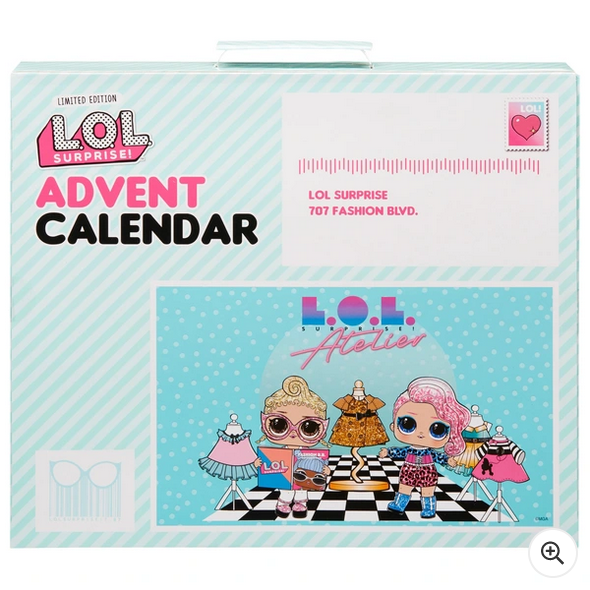 LOL Surprise 2023 Advent Calendar with Limited Edition Doll and 25+  Surprises