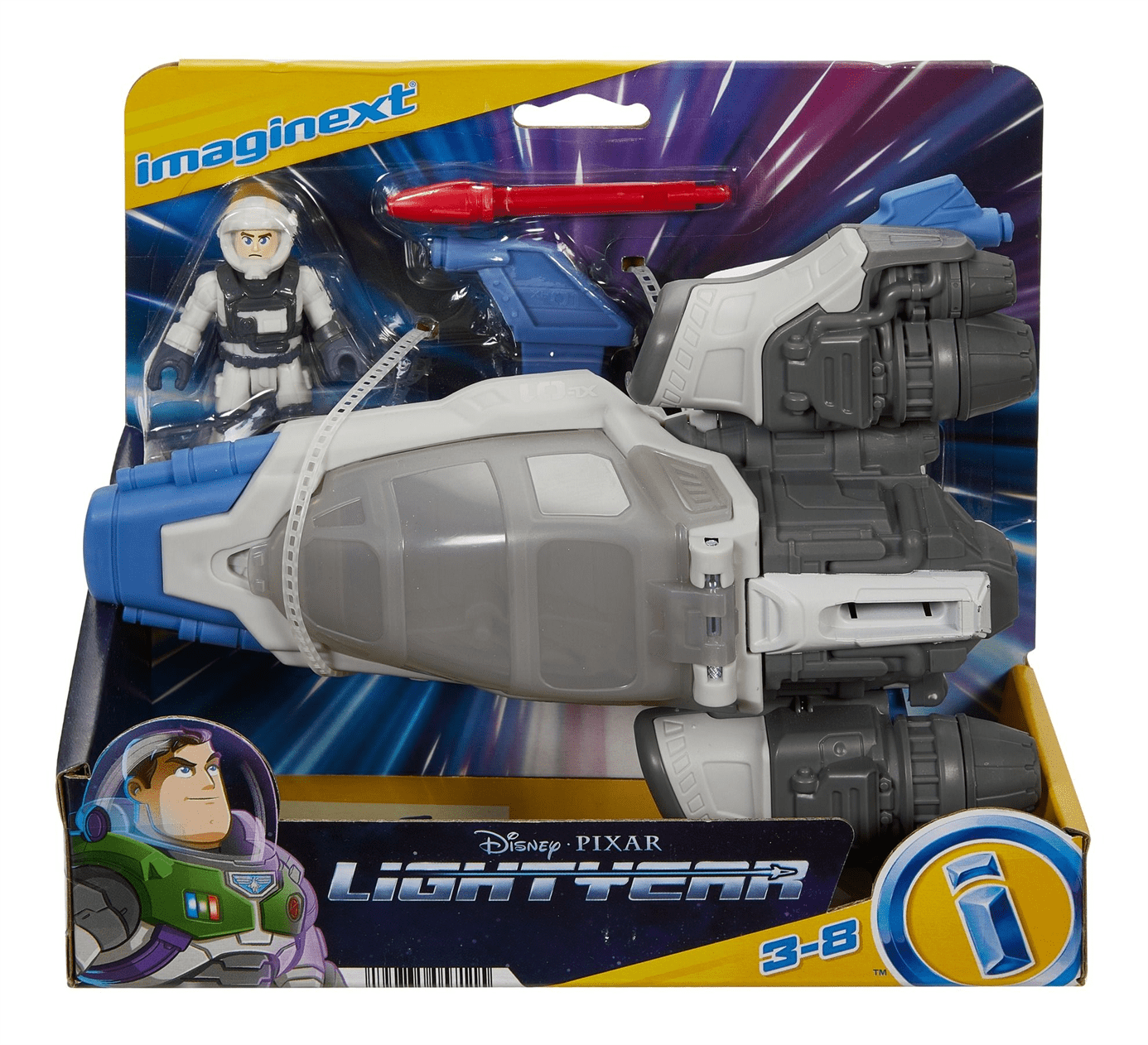 Imaginext Disney  Lightyear Hyperspeed Explorer XL-01 Spaceship