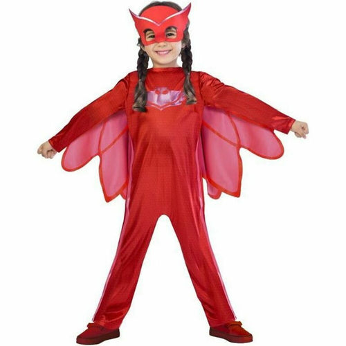 Costume for Children Pj Masks Owlette Red