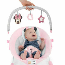 Load image into Gallery viewer, Baby Hammock Bright Starts Minnie Mouse pink