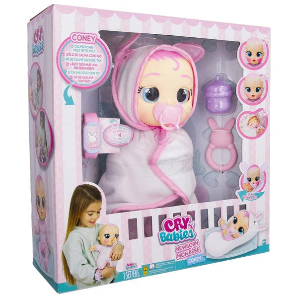 Cry Babies Newborn Coney Baby Doll