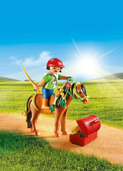 Playmobil Country 6971 Groomer with Butterfly Outfit Pony Action Figure
