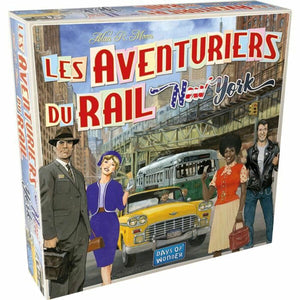 Board game Les Aventuriers du Rail - New York (FR)