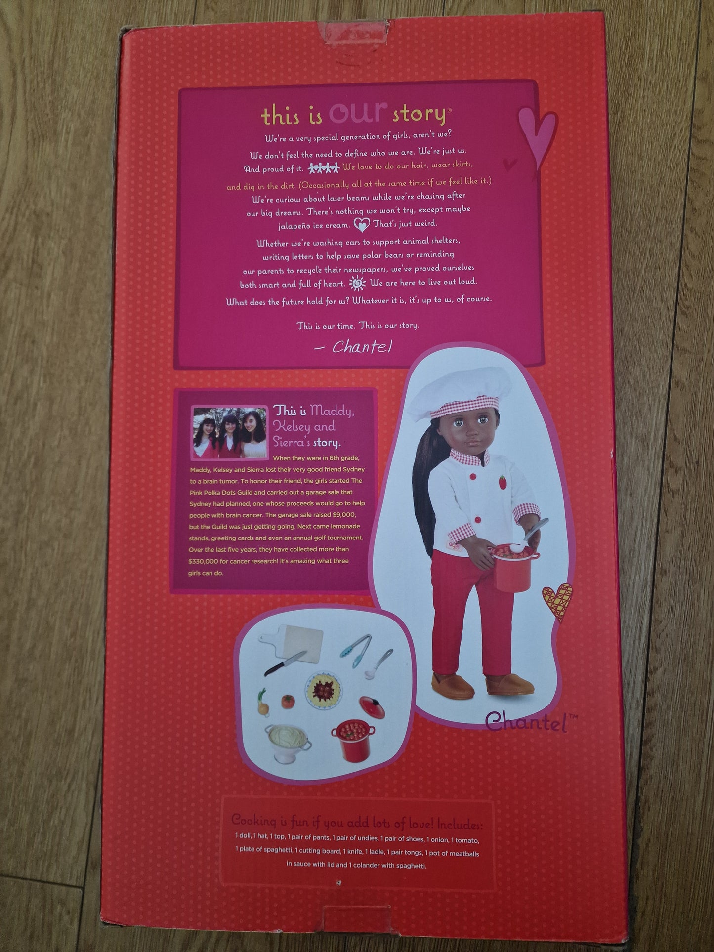 Our Generation Chantel The Chef Doll