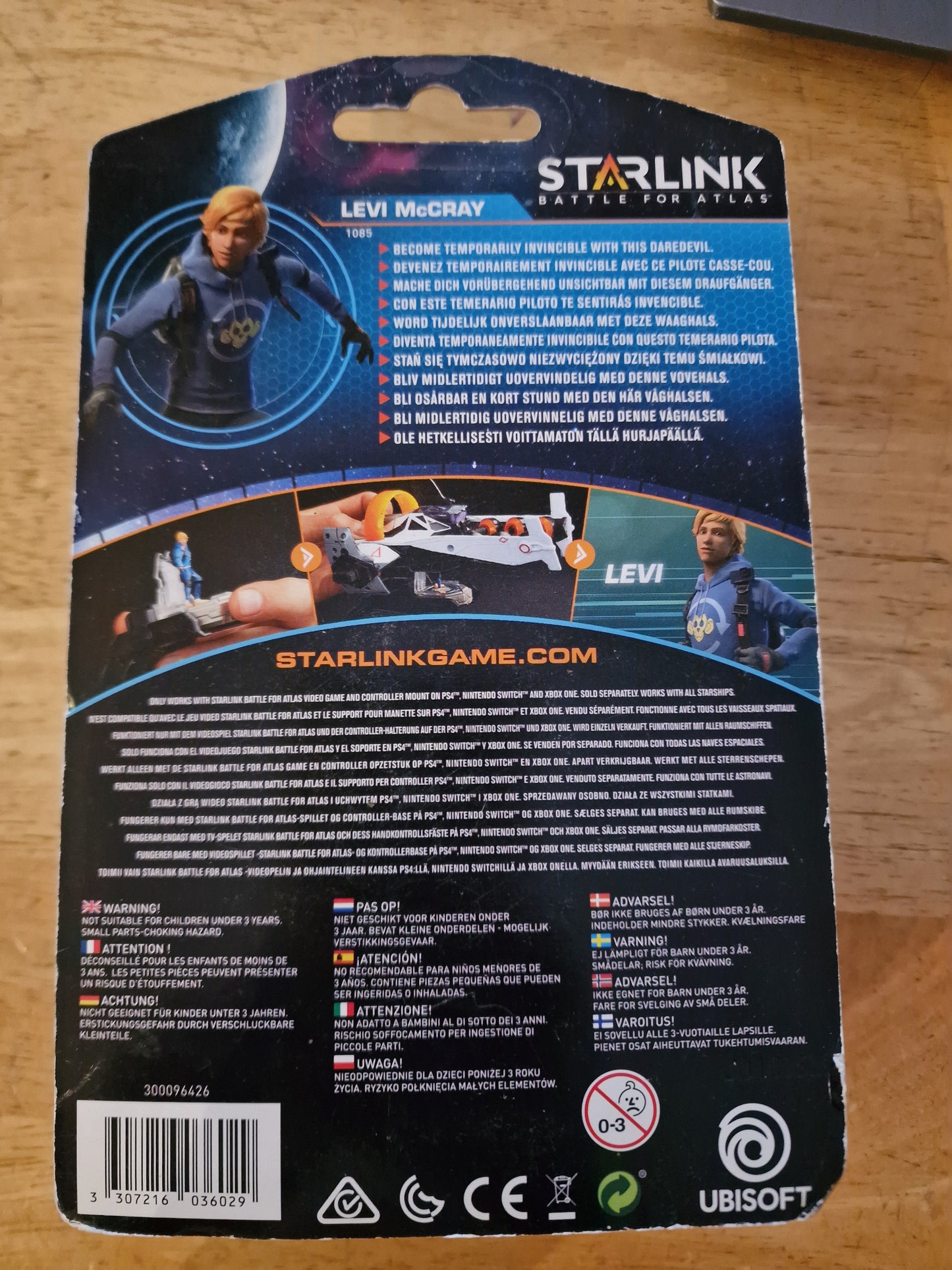 Starlink Battle For Atlas Pilot Pack Levi Mccray Toys to Life Add on Action Figure