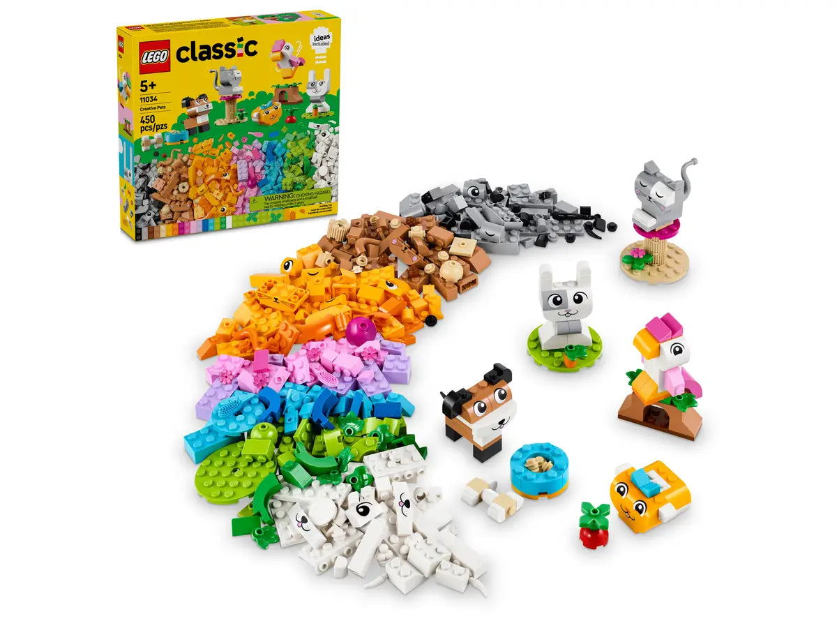 LEGO Classic Creative Pets 11034 450 Pieces