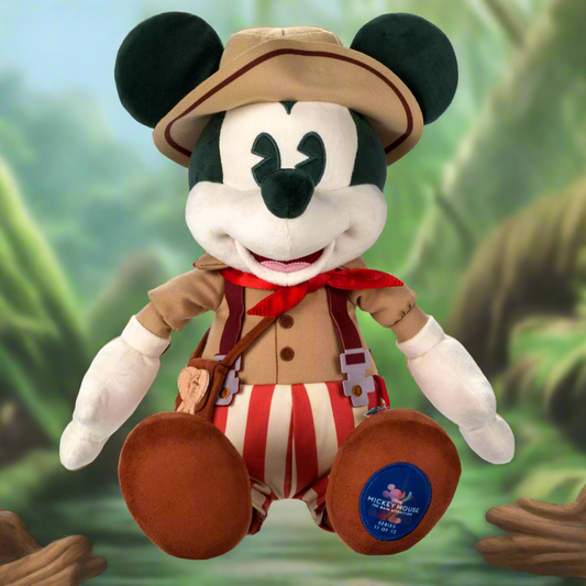 Mickey Mouse: The Main Attraction Plush  Jungle Cruise  Limited Release