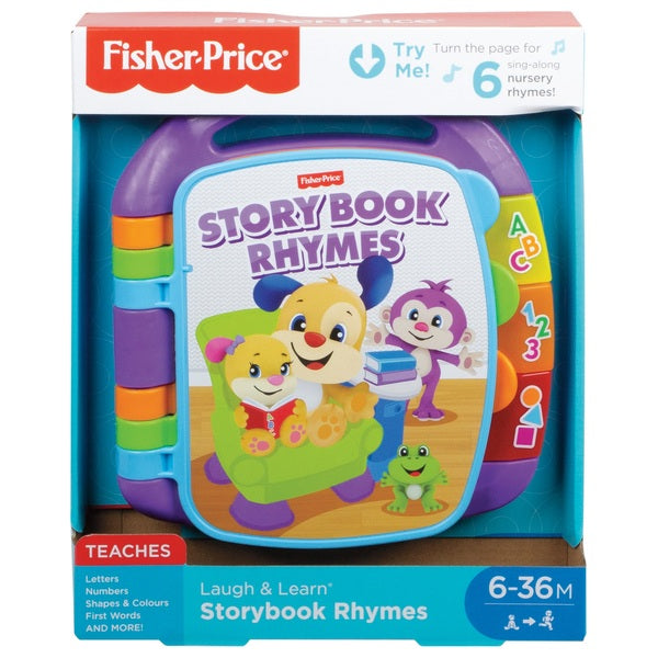 Fisher-Price Laugh & Learn Storybook Rhymes Activity Toy