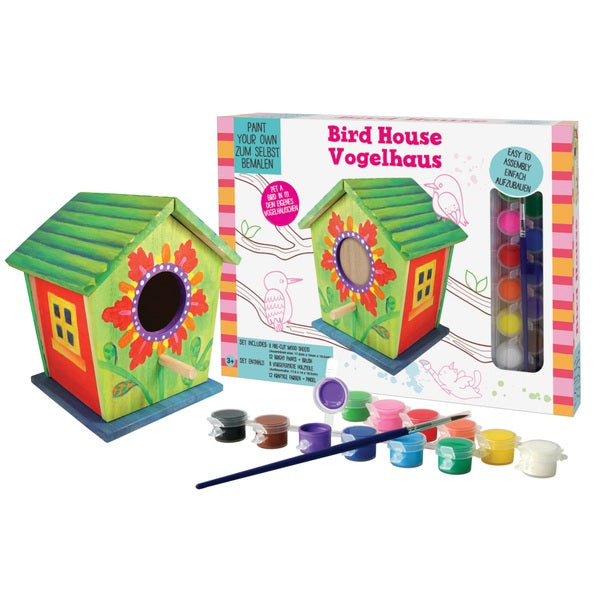 Paint Your Own Birdhouse Creativity Set