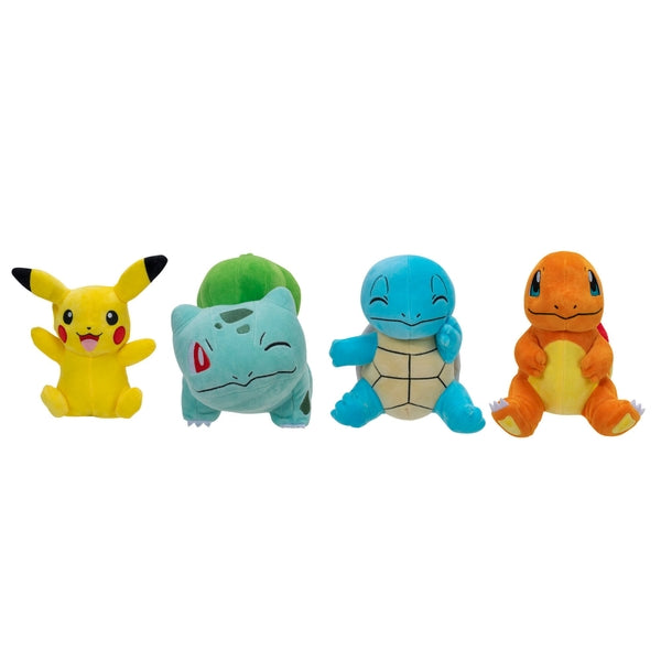 Pokémon 20cm Plush 4 Pack