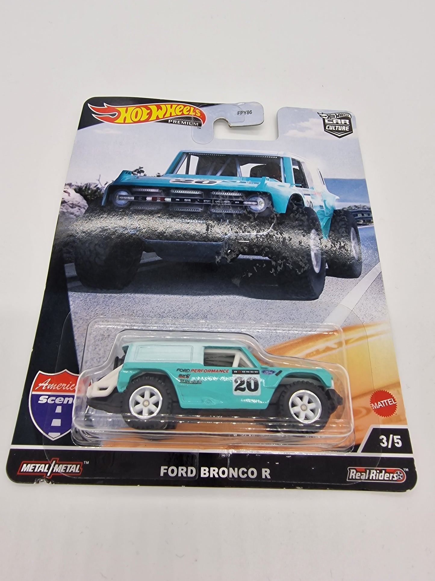 Hot Wheels Premium Car Culture Ford Bronco R Vehicle